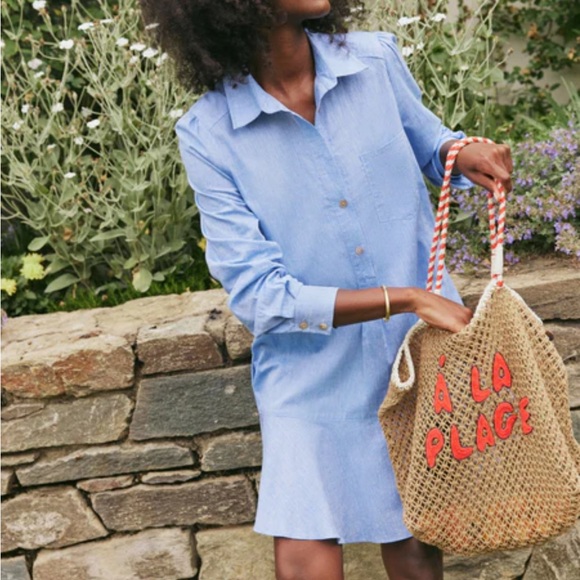 Tuckernuck Chambray Callahan Shirt Dress - Picture 3 of 11